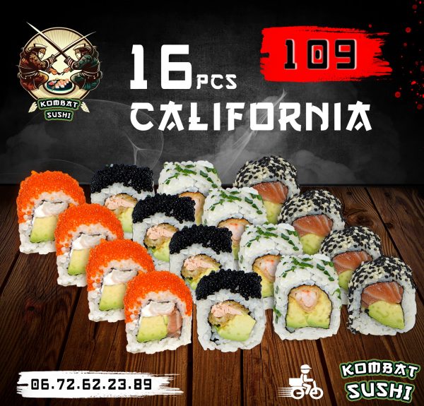 California 16PCS