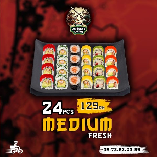 Fresh Medium 24PCS