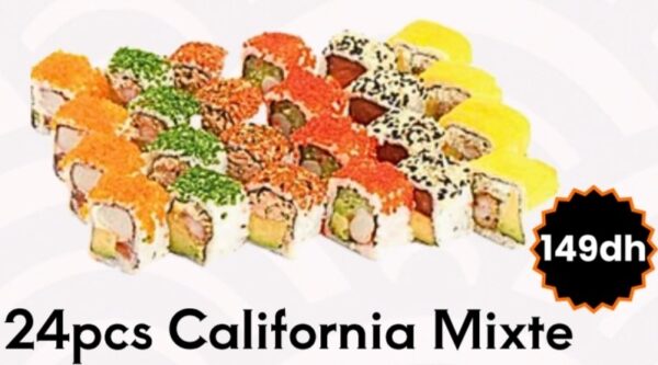 Sushi California Mixte 24pcs