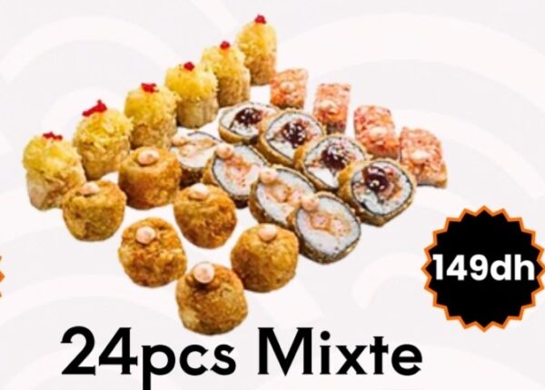 Sushi Mixte 24pcs