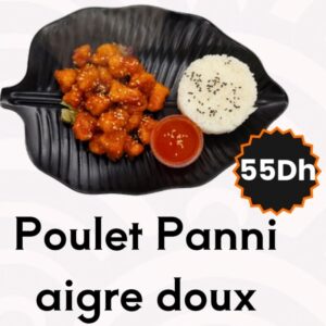Poulet Panni aigre doux