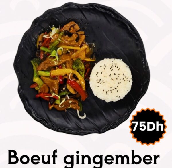 Boeuf gingember
