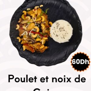 Poulet et noix de Cajou
