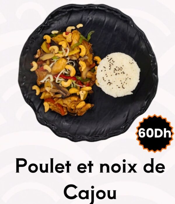 Poulet et noix de Cajou