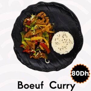 Boeuf ou Poulet Curry