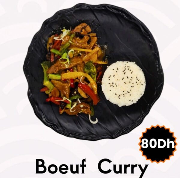 Boeuf ou Poulet Curry