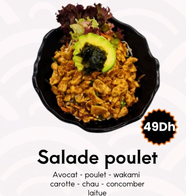Salade poulet