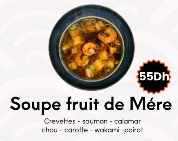 Soupe fruit de Mére